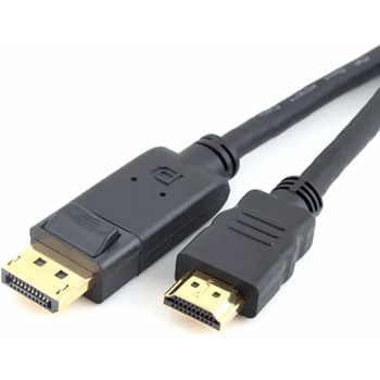 Image 1 of DeTech Кабел DP(м) към HDMI(м), 3m, черен (df18274)