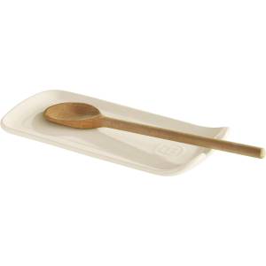 Emile henry (Франция) Керамична поставка за готварски прибори emile henry spoon rest - цвят екрю (eh 0263-02)