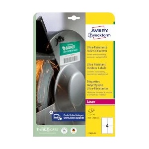 Avery-Zweckform Етикети 99.1x139мм L7915, 10 листа