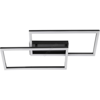 Brilliant - LED таванно осветително тяло JORVIC LED/21W/230V 29x60 см черно (BI0309)