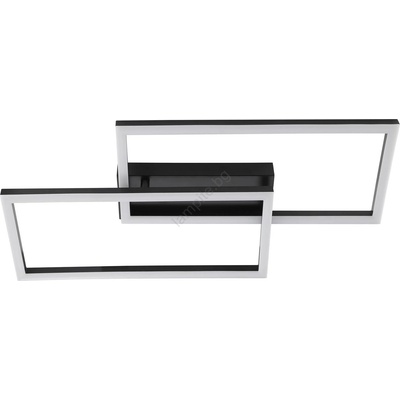 Brilliant - LED таванно осветително тяло JORVIC LED/21W/230V 29x60 см черно (BI0309)