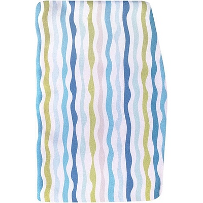 Sedees Podsedák na chytrou židli modro-zelené vlnky