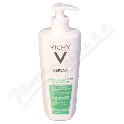 Vichy Dercos Antipelliculaire šampón proti suchým lupinám 390 ml