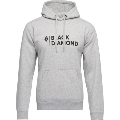 black Diamond M Mini Stacked Po Hoody šedá