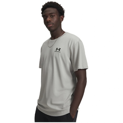 Under Armour M Logo Emb Heavyweight SS Размер: L / Цвят: бял
