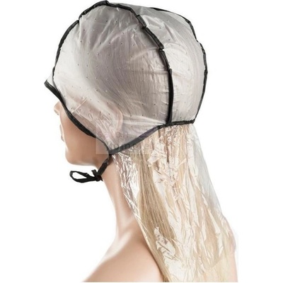 Salon Komplet Čepice melírovací s černým okrajem