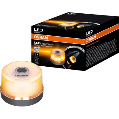 Maják LED na 9V batériu V16 magnetické uchytenie
