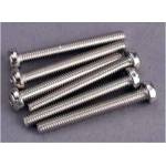 Traxxas кръстата винт M3x25mm полукръгла глава цинк. (6)