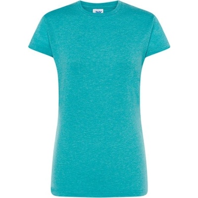 Jhk Dámske tričko JHK152 Turquoise Heather