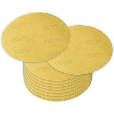 DEMA Brúsny papier pre excentrickú brúsku 115 mm P500, 10 ks
