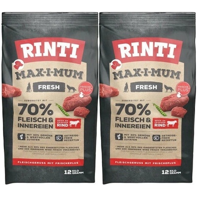Rinti Max-i-mum beef 2 x 12 kg