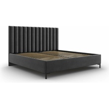 Mazzini Beds Casey s úložným priestorom s roštom Tmavosivá