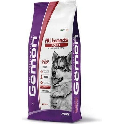 COBBYS PET GEMON Dog All Breeds Adult hovädzie a ryža 15 kg