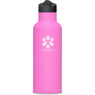 Snow Monkey termoska Go-getter 600 ml ružová čierna