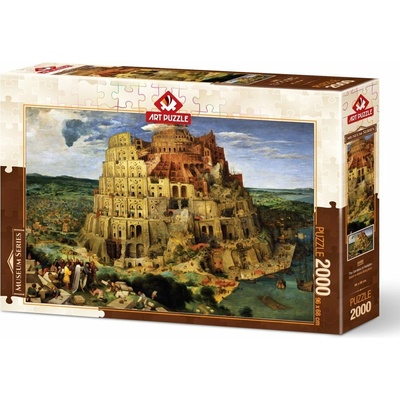 Art Puzzle Пъзел Art Puzzle Babel Tower, 2000 части