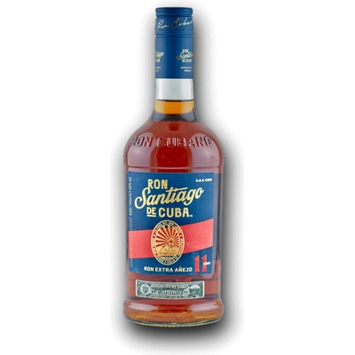 Santiago de Cuba 11y Extra Añejo 40% 0,7 l (čistá fľaša)