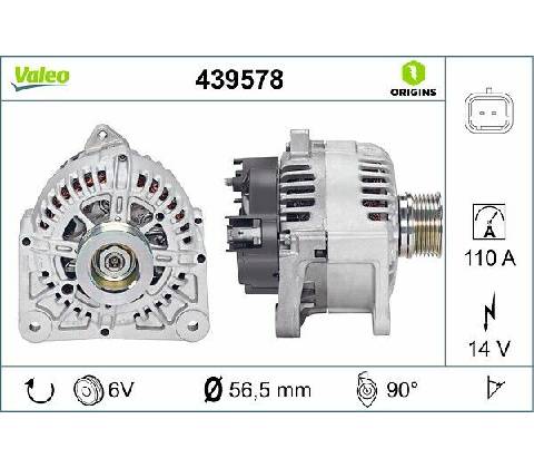 Generátor VALEO 439578