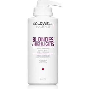 Goldwell Dualsenses Blondes & Highlights регенерираща маска неутрализиращ жълтеникавите оттенъци 500ml