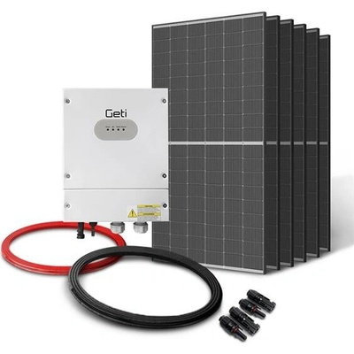 GETI sada pro ohřev vody GWH01 2700W 6x PV Trina