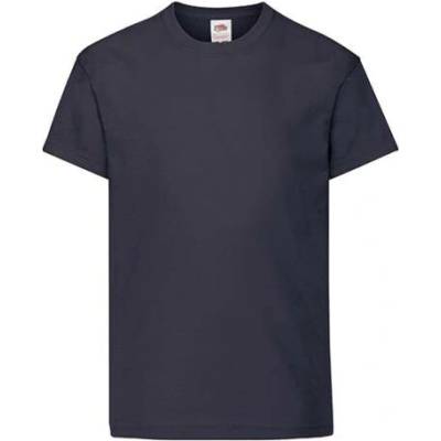 Fruit of the Loom Dětské triko 61-019-0 Deep Navy