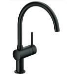 GROHE Minta кухненски смесител с едноръкохватков механизъм, матово черен (32917KS0)