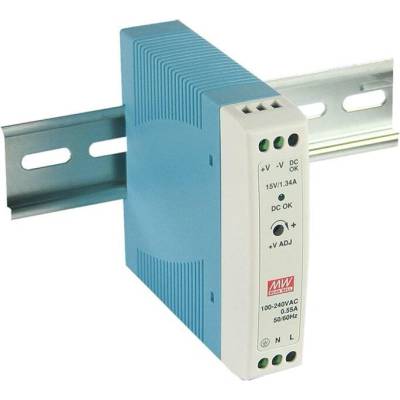 Mean Well MDR-20-5 Průmyslový napájecí zdroj 5V 20W na DIN lištu