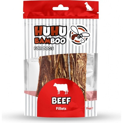 Huhubamboo Hovězí filety 75 g