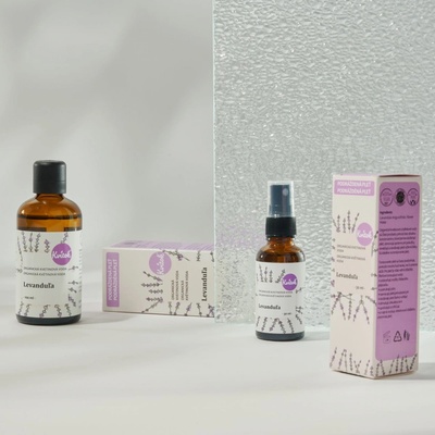 Kvitok Květová voda s rozprašovačem levandule BIO 30 ml