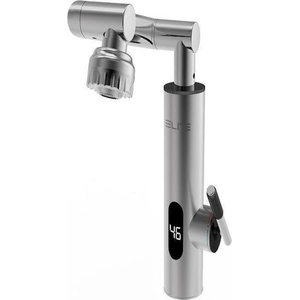 Elite Нагревател за вода Elite EHD-1511M, 3300W, Въртене на 360, Самоподгряване, LED дисплей, IPX4, Сребрист (EHD-1511M)