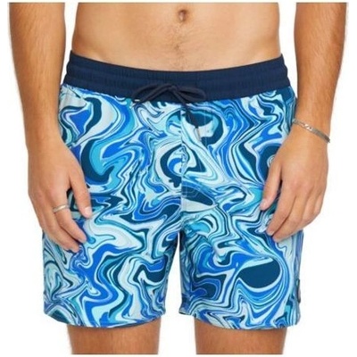 Volcom Lido Print Trunk 16 Navy