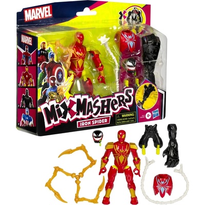 Hasbro Екшън фигура Hasbro Marvel MixMashers - Iron Spider, 12 cm (F9206_F9217)