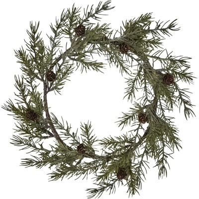 House Doctor Dekorativní věnec Frost Green 35 cm