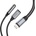 Tech-Protect Ultraboost Lightning to 3.5mm Adapter - Lightning адаптер към 3.5 аудио изход и Lightning изход (15 см) (черен) (THP2410)