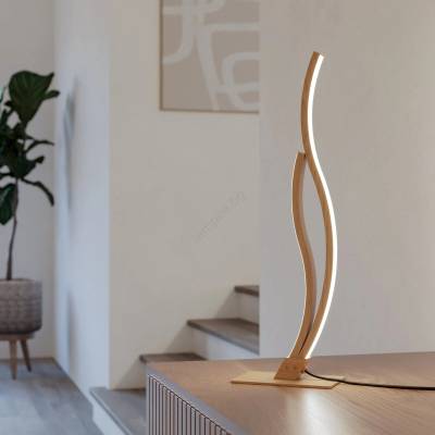 EGLO 901213 - LED Настолна лампа GRISOLIA LED/12W/230V 4000K бежов (EG901213)