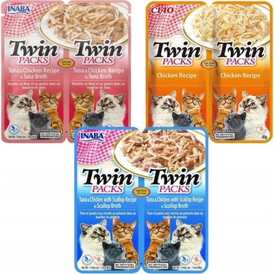 Twin Packs Chicken in Broth 80 g