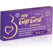 Baby Top Test tehotenský kazetový 1 ks
