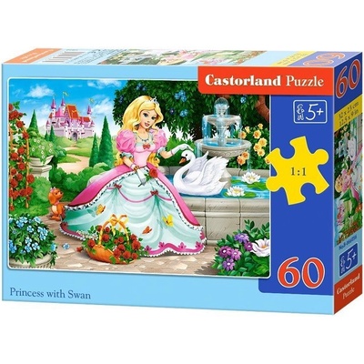 Castorland Princezna s labutí 60 dielov