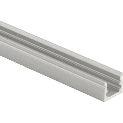 ML-761.002.07.2 Přisazený hliníkový profil PT, 10x8 mm, včetně matného difuzoru, 2 m