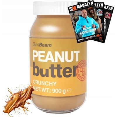 GymBeam Arašidové máslo 1 kg