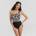 Be You Бански костюм Be You Women's Bandeau Swimsuit - Shell Mono