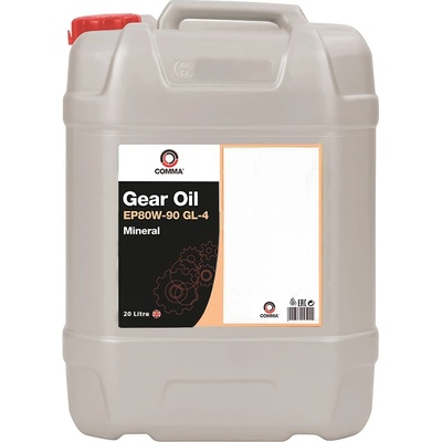 Comma Масло comma gear oil ep gl4 80w90 20 литра