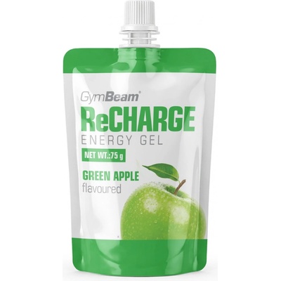 GymBeam ReCharge Gel 75 g зелена ябълка