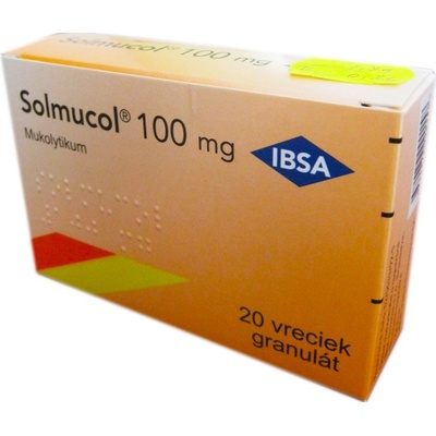 Solmucol 100 mg gra.20 x 1,5 g