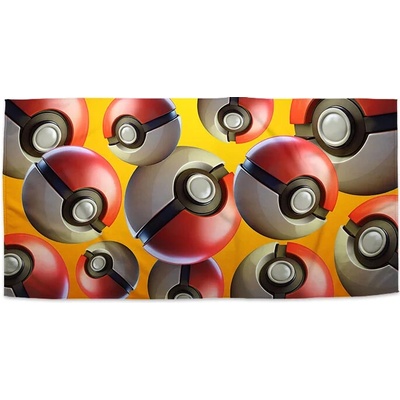 Sablio Uterák Pokemon ball Pattern 50 x 100 cm