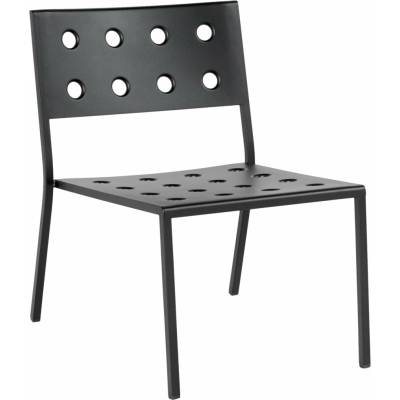 HAY Zahradní křeslo Balcony Lounge, Anthracite