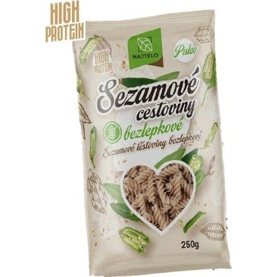 Najtelo Sezamové cestoviny paleo vretená bez lepku 250 g