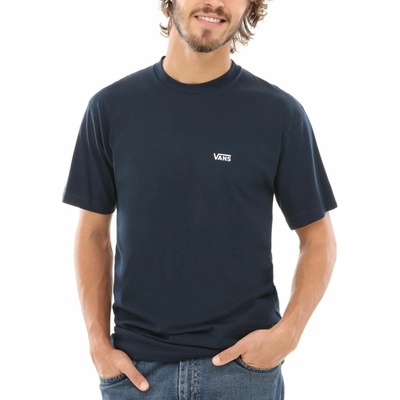 Vans left Chest logo čierne biele