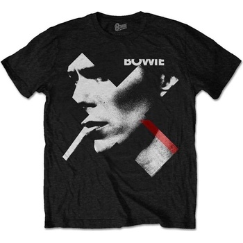 Rock Off David Bowie Unisex Tee X Smoke Red