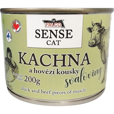 Falco Sense Cat kachna a hovädzie 200 g