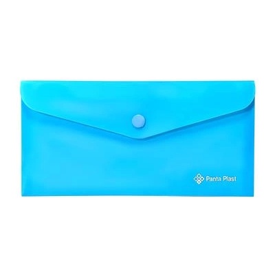 Panta Plast Калъф за документи, dl, pp, патент, panta plast, неоново синьо 0410-0087-03 (0410-0087-03)